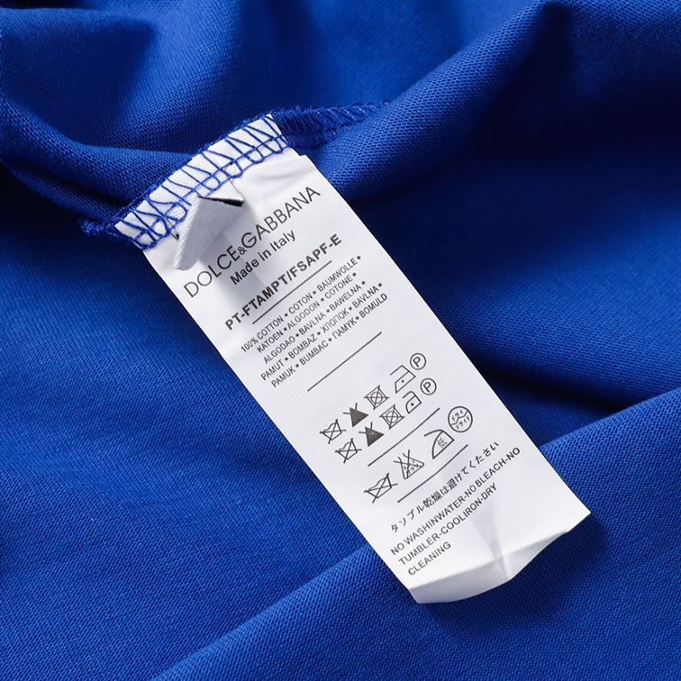 DOLCE & GABBANA COTTON T-SHIRT WITH DG MILANO PRINT – DT011