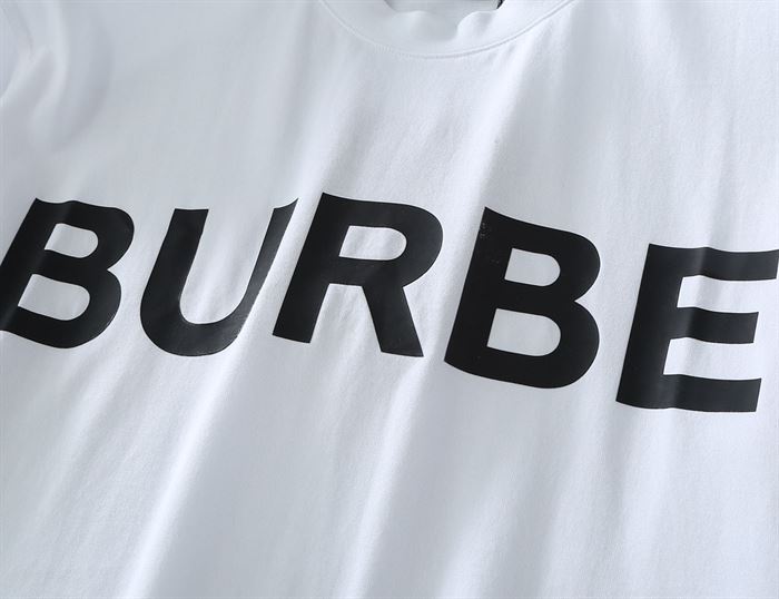 BURBERRY HORSEFERRY PRINT COTTON OVERSIZED T-SHIRT – BRS002