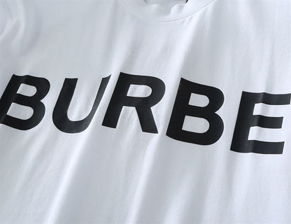 BURBERRY HORSEFERRY PRINT COTTON OVERSIZED T-SHIRT – BRS002