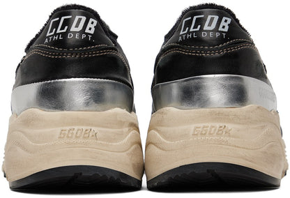 حذاء سنيكرز رانينغ سول قصير أسود ماركة GOLDEN GOOSE