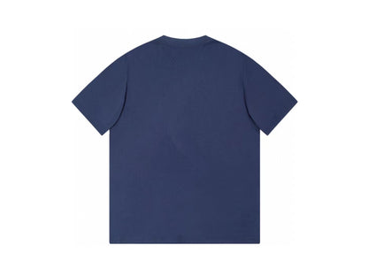STUSSY GRAFFITI LOGO PRINT TEE NAVY