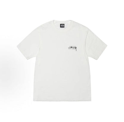 Stussy SS25 Front-Print Loose Short Sleeve T-Shirt, Unisex