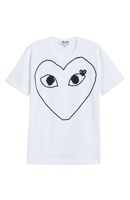 Heart Outline Graphic T-Shirt