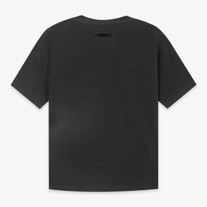 FOG Fear of God 23 Reunion Line 77 Velvet Short -sleeved ESSENTIALS casual T -shirt Black