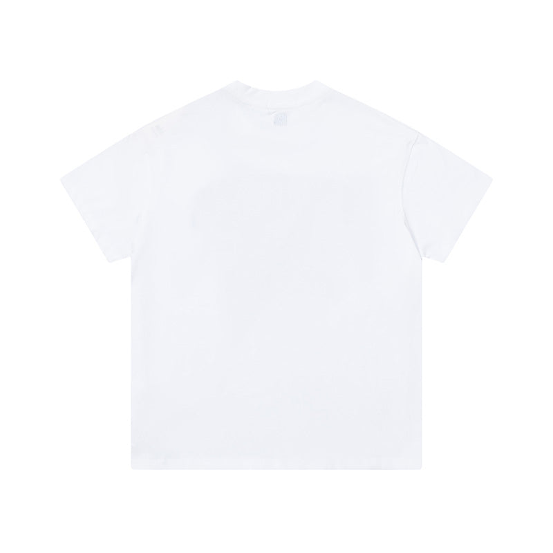 AMI Paris France Logo Tee White