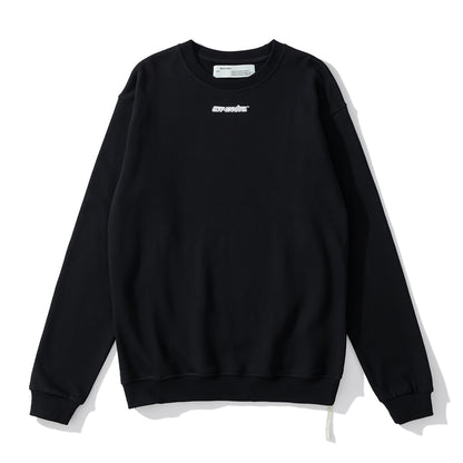 Off-White marker pen hoodie black/blue