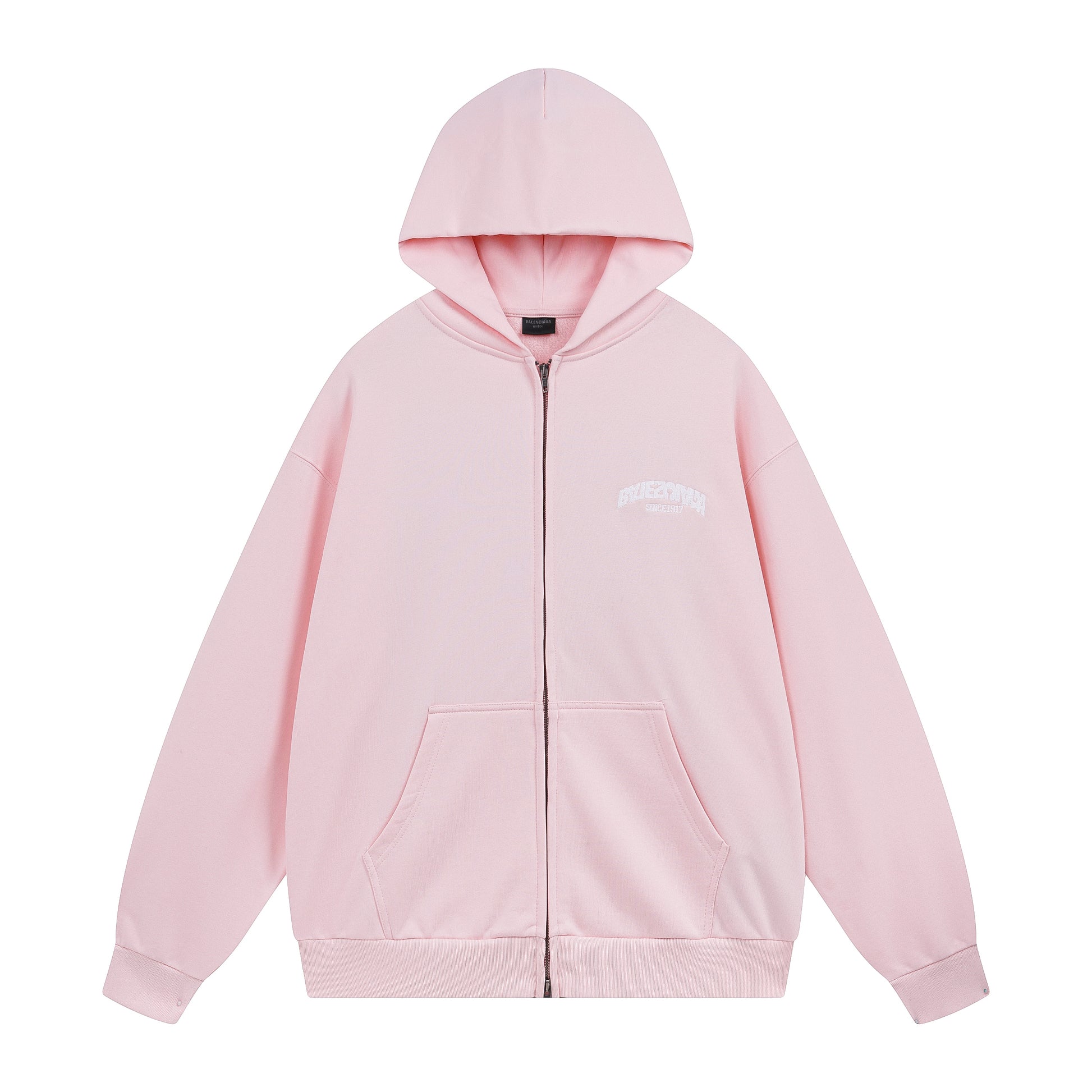 Balenciga logo hoodie BL238078 pink