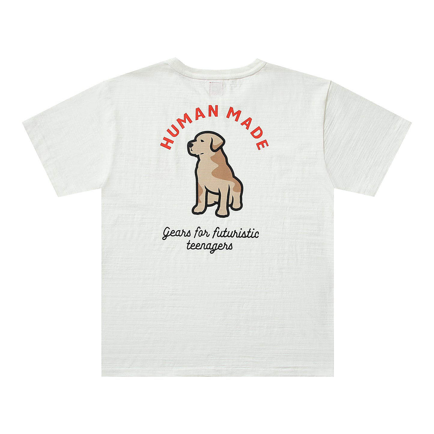 Human Made Dog Logo Tee White