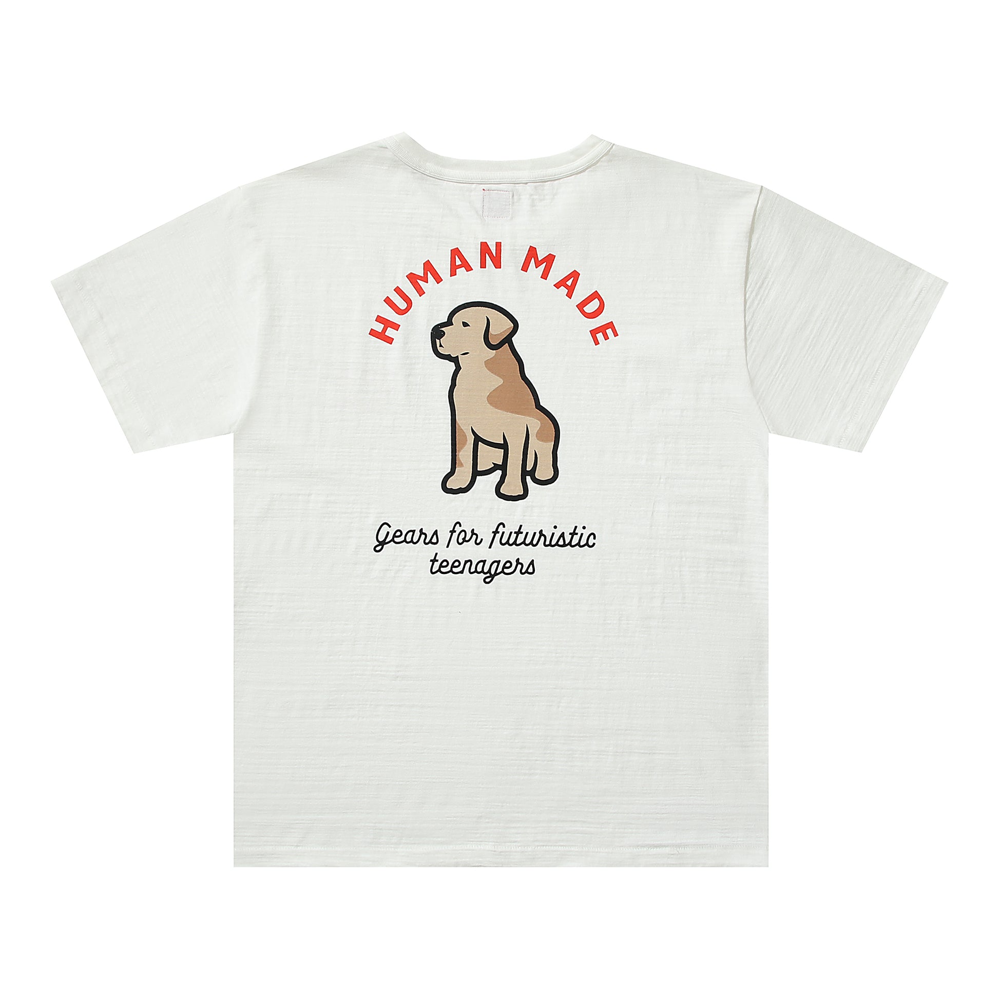 Human Made Dog Logo Tee White