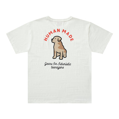 Human Made Dog Logo Tee White