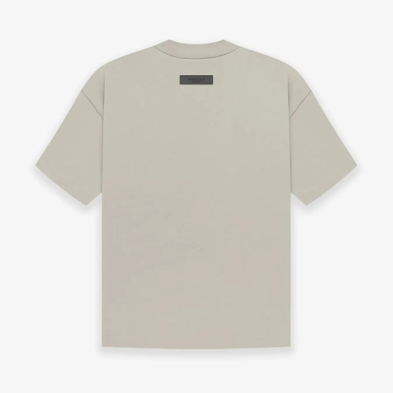 FOG FEAR OF GOD 23 ESSENTIALS double line single row printed T-shirt seal gray