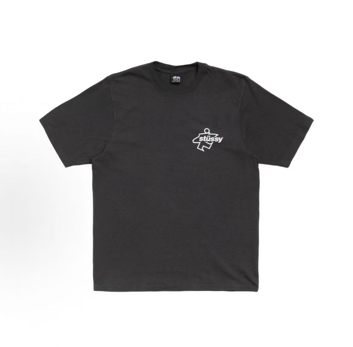 Stussy SS26 Classic Versatile Loose Geometric Logo Short-Sleeved T-Shirt (For Both Men and Women)