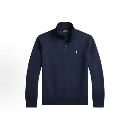 Ralph Lauren Double Knit Quarter-Zip Pullover Shirt Sweater Men's Style