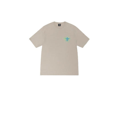 STUSSY FLYING INSECTS PRINT TEE KHAKI