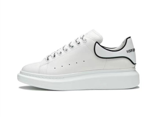 Alexander Mcqueen Men's Oversized Sneaker in White/black