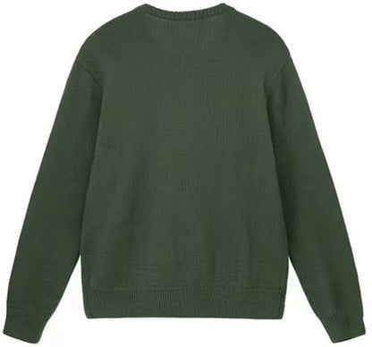 STUSSY CURLY S KIKO KOSTADINOV SWEATER GREEN