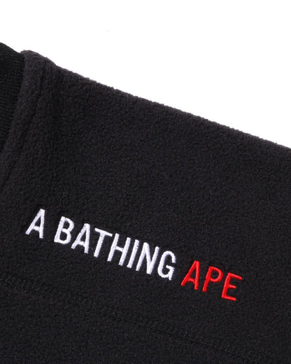 A Bathing Ape X Polartec Wide Fit Crewneck In Black