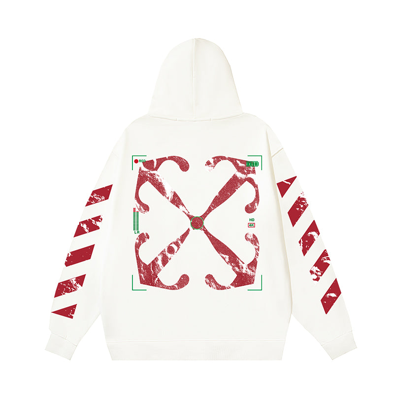 OFF WHITE ANCHOR ARROW HOODIE