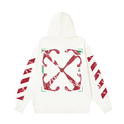 OFF WHITE ANCHOR ARROW HOODIE