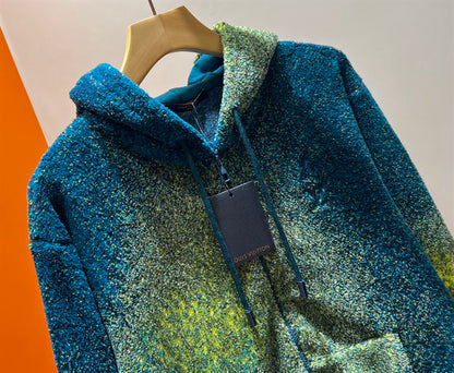 LOUIS VUITTON EMBROIDERED ZIP THROUGH HOODIE – LVH053