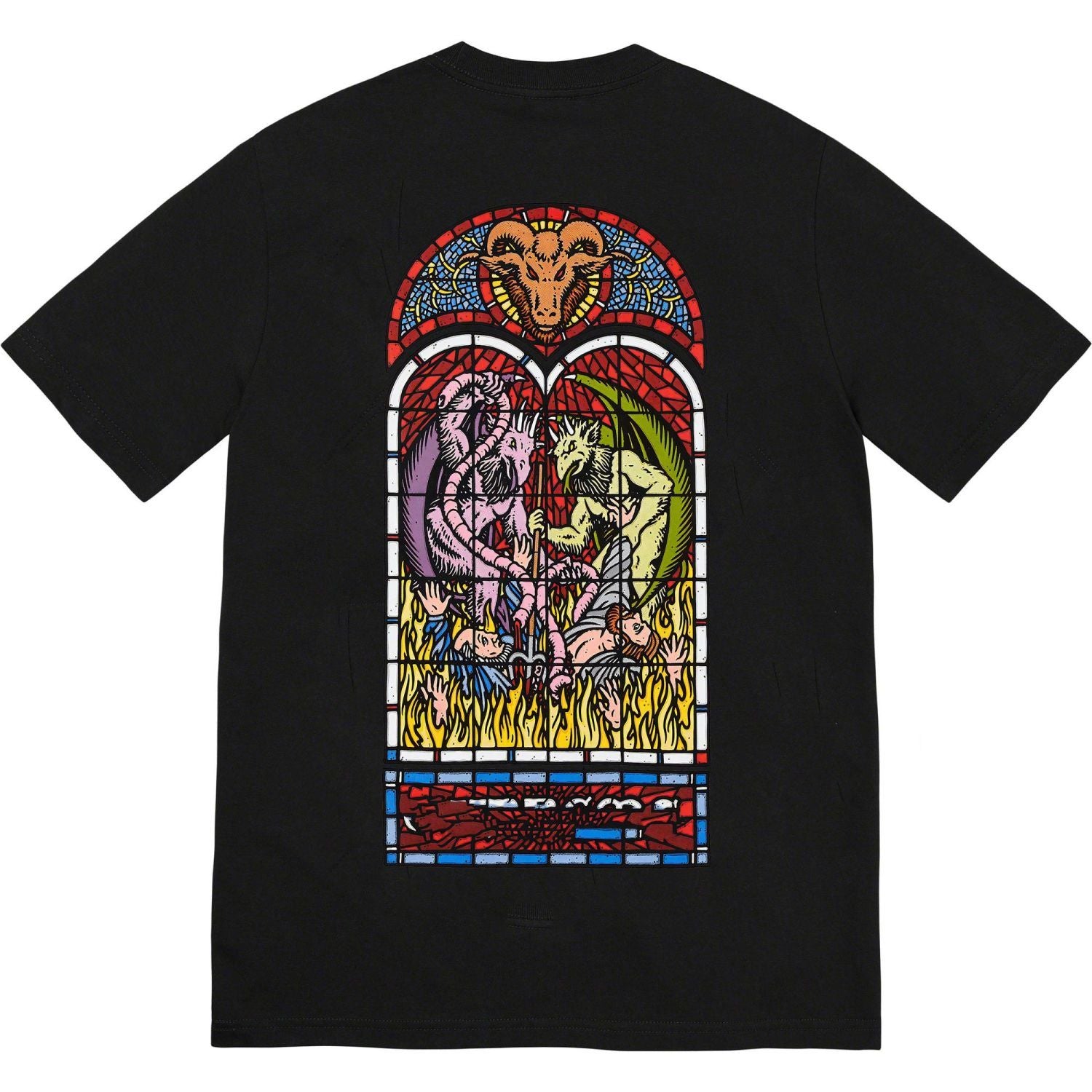 Supreme Printed Tee black
