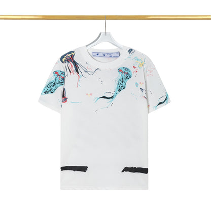 OFF-WHITE Jellyfish Print Shirt White