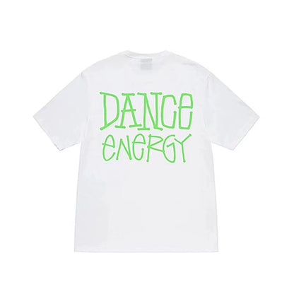 STUSSY DANCE ENERGY TEE WHITE