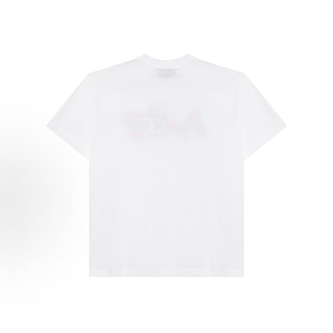 GUCCI Ancient Grecian SS24 Letter Logo Plant Print Round Neck Pullover Short Sleeve T-Shirt for Women, White