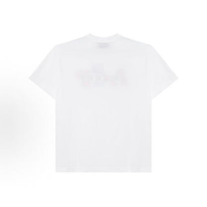 GUCCI Ancient Grecian SS24 Letter Logo Plant Print Round Neck Pullover Short Sleeve T-Shirt for Women, White