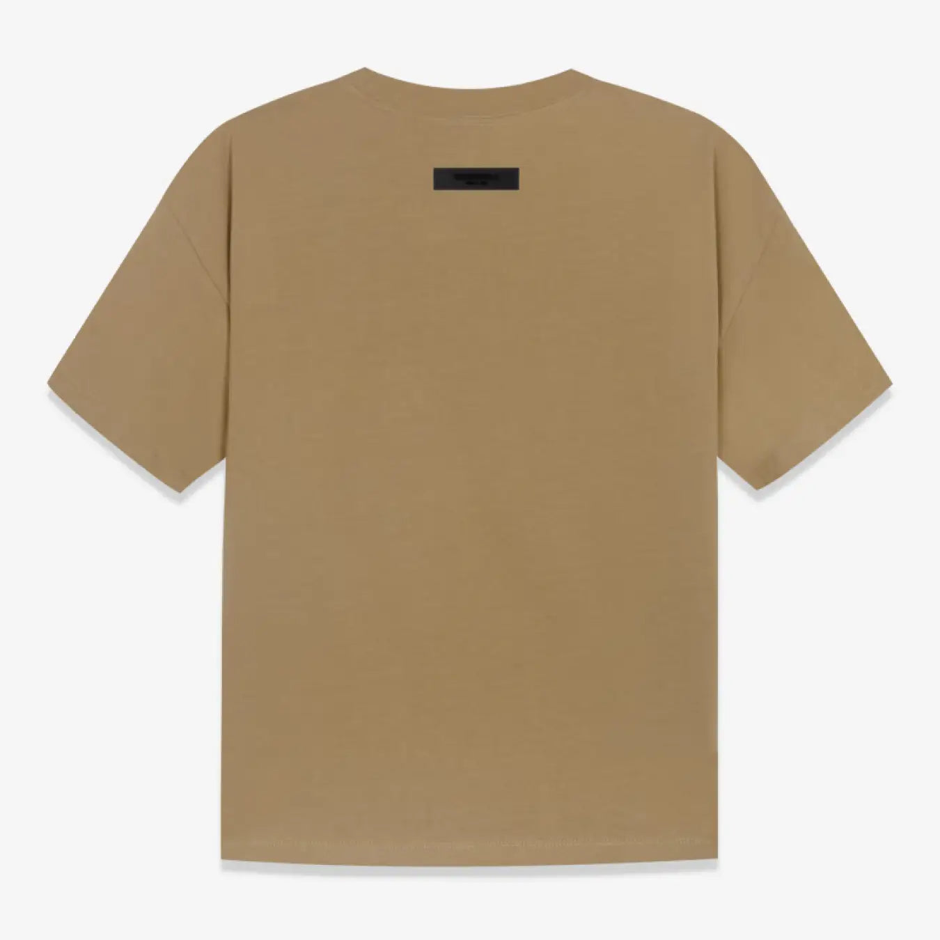 FOG FEAR OF GOD 22 ESSENTIALS double line single row flocking loose T-shirt Oak brown
