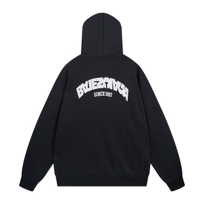 Balenciga logo hoodie BL238078 black