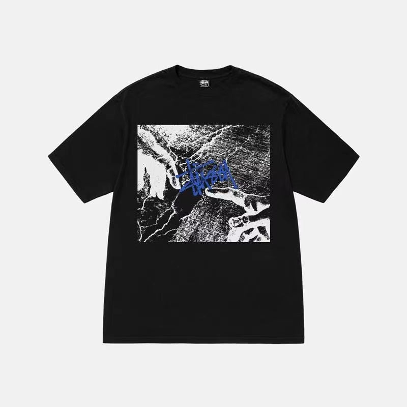 STUSSY SKETCHES TEE BLACK