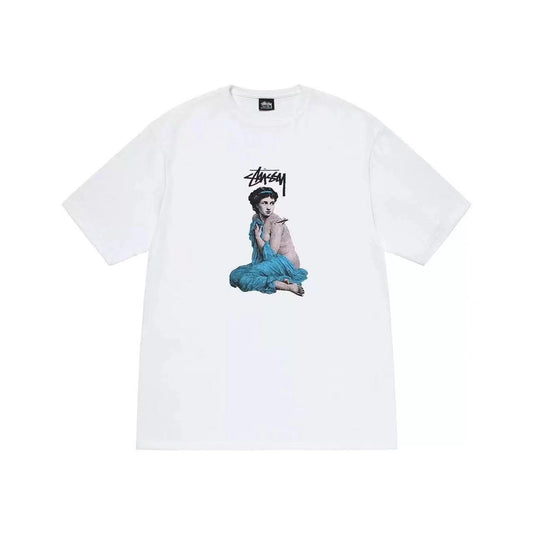 STUSSY MISS ROME TEE WHITE