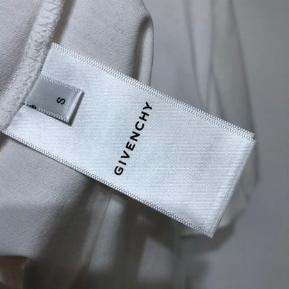 GIVENCHY SLIM FIT T-SHIRT IN JERSEY WITH TAG EFFECT PRINT – GTS001