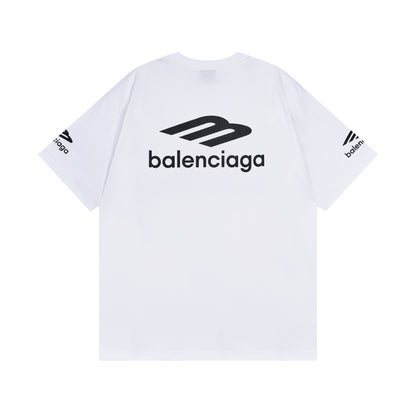 Balenciga logo tee BL223317 white