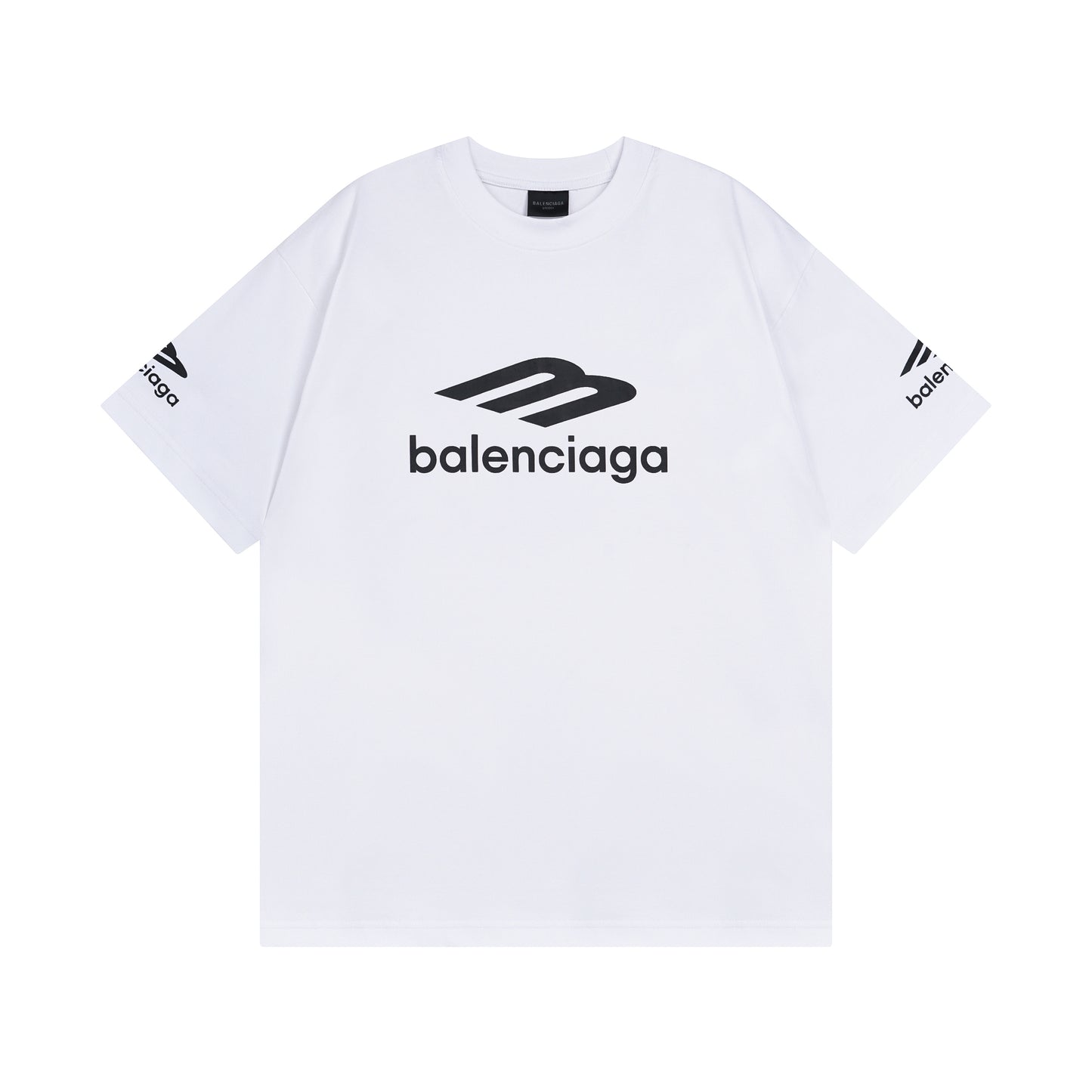 Balenciga logo tee BL223317 white