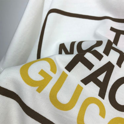 THE NORTH FACE X GUCCI OVERSIZE T-SHIRT IN WHITE – GGS001