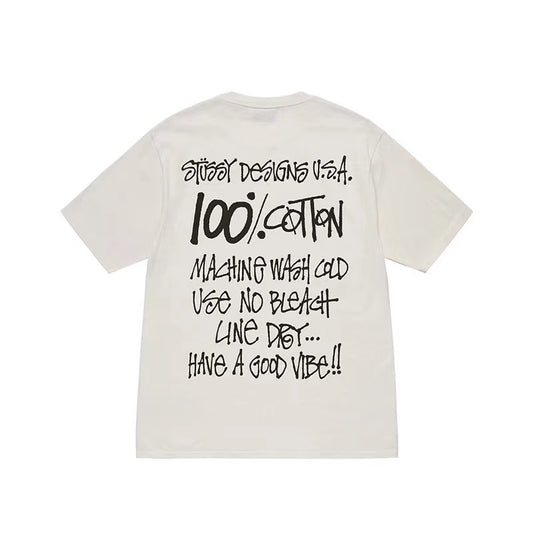 STUSSY 100% CREATIVE TEE APRICOT