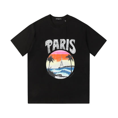 Balenciga logo tee xc2523 black