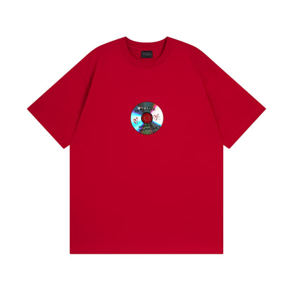 Balenciga logo tee BL233328 red