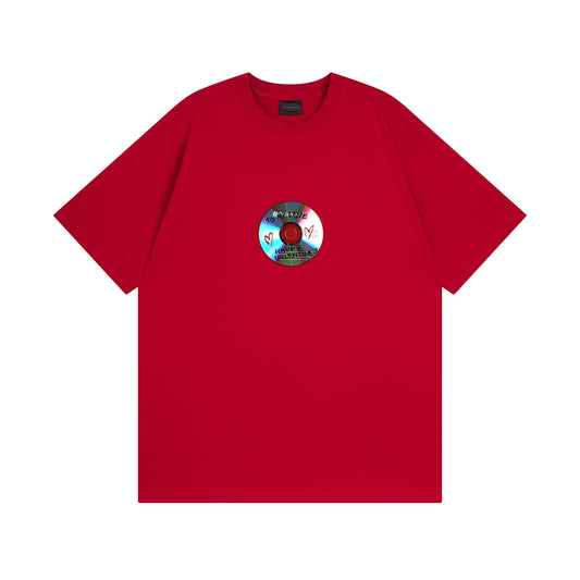 Balenciga logo tee BL233328 red