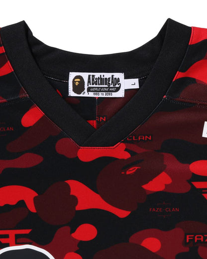 A Bathing Ape X Faze Clan Hockey L/S Tee