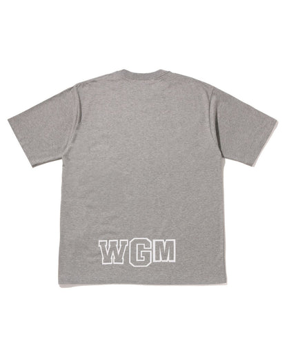 A Bathing Ape Shark Relaxed Fit Tee In Grey