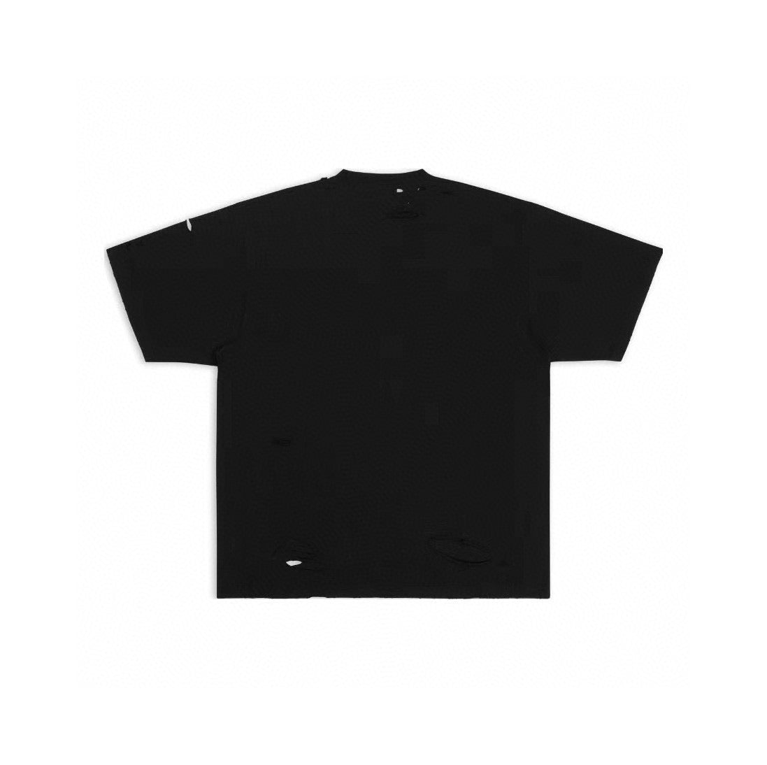 Balenciga logo tee LX015 black