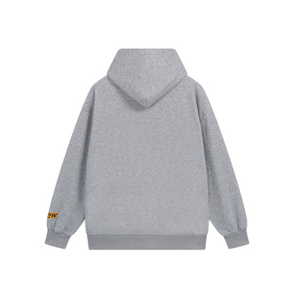Drew House Smiley Face Series Mascot Navy Smiley Face Hooded Fleece Sweatshirt Winter Unisex Navy Blue