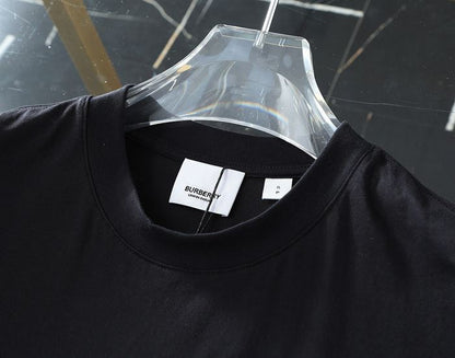 BURBERRY HORSEFERRY PRINT COTTON OVERSIZED T-SHIRT – BRS001