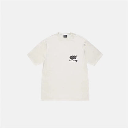 STUSSY 3 SURFER TEE BEIGE