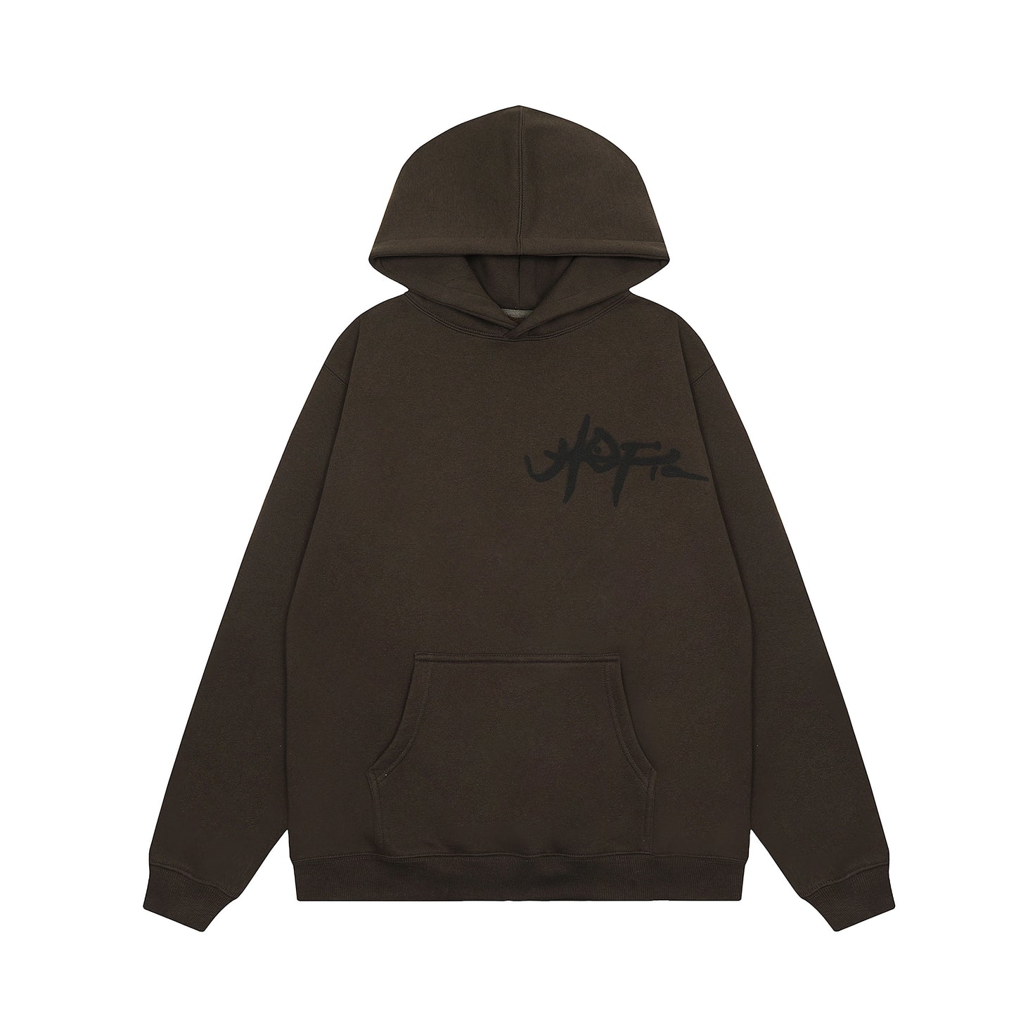 Travis Scott Skeleton Print Hoodie Khaki