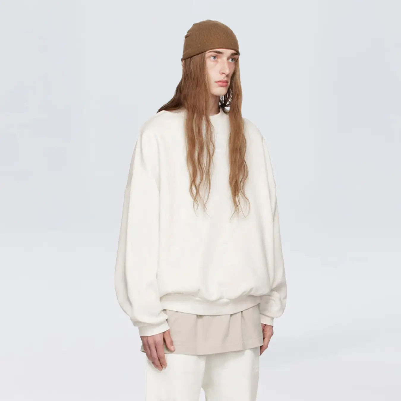 FOG FEAR OF GOD 23 Cloud Series Round Neck Sweater ESSENTIALS Casual Simple Top