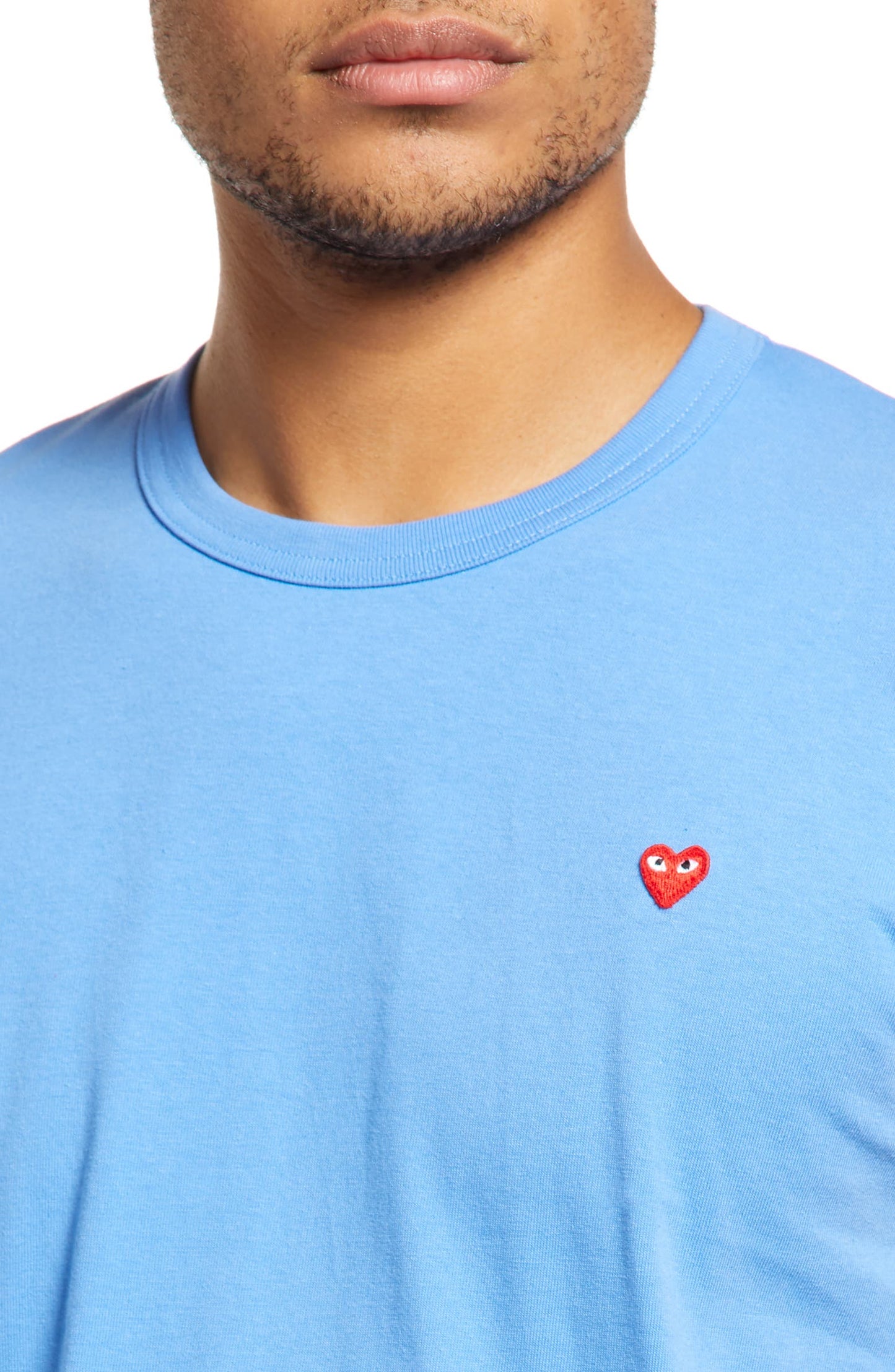 Men's Colorblock Long Sleeve Cotton T-Shirt